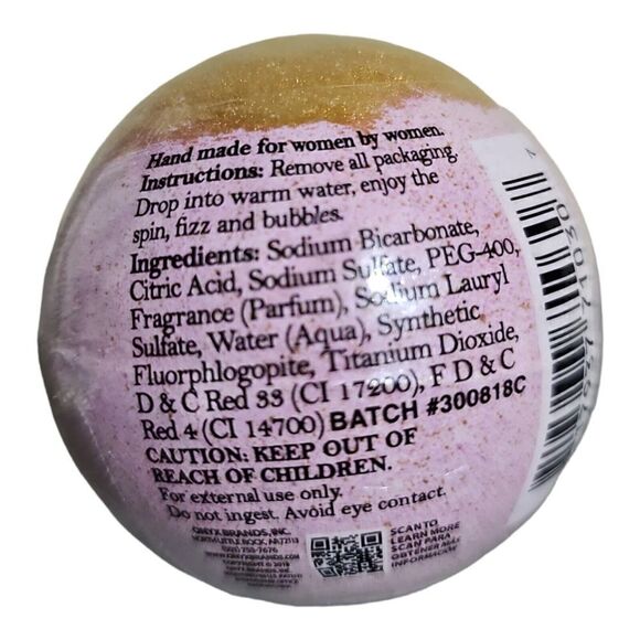 2 - ONYX BATHHOUSE "Goddess" Bath Bomb Juniper + Musk Spa Fizz and Bubbles - Picture 3 of 3